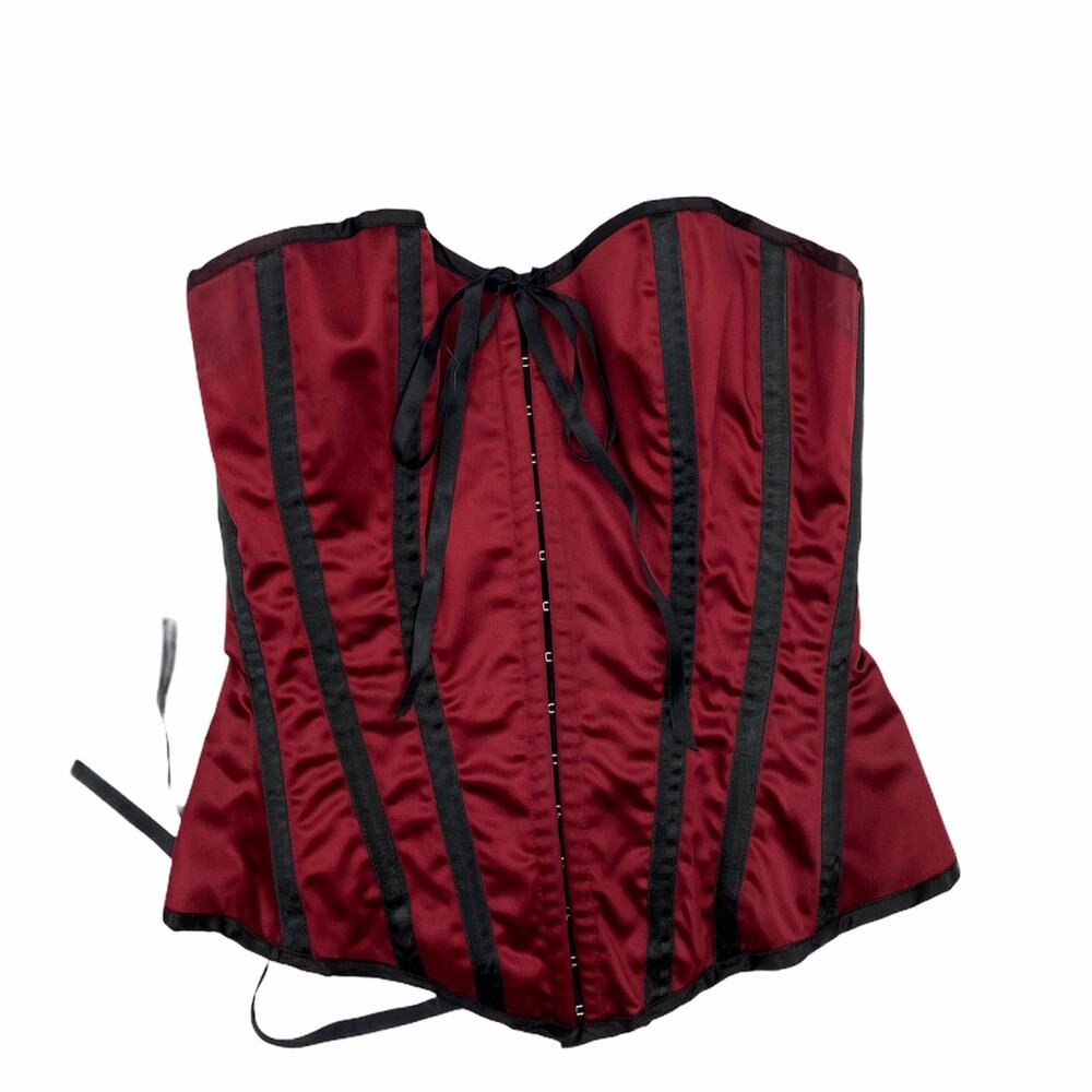 Casta Diva Red Fairy Corset Made In ENGLAND Large